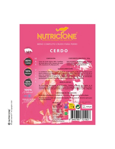Menú-perro-CERDO-500g