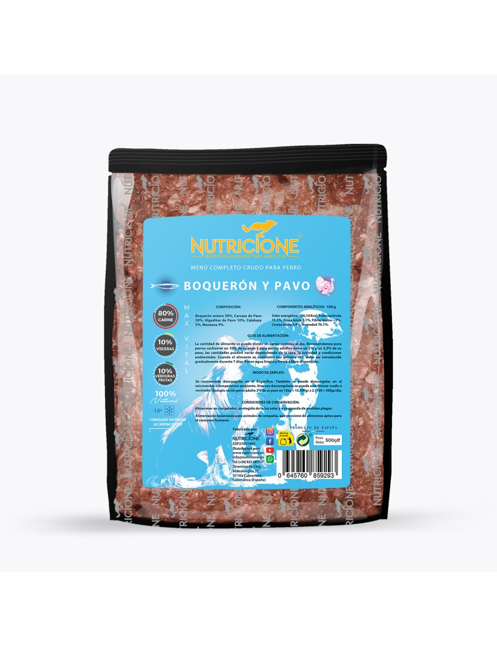 Menú-perro-BOQUERÓN-PAVO-500g