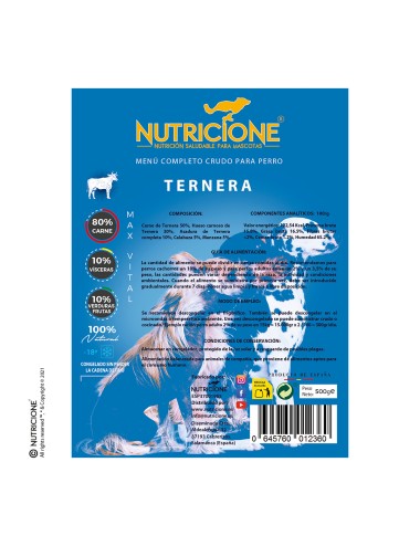 Menú-perro-TERNERA-500g