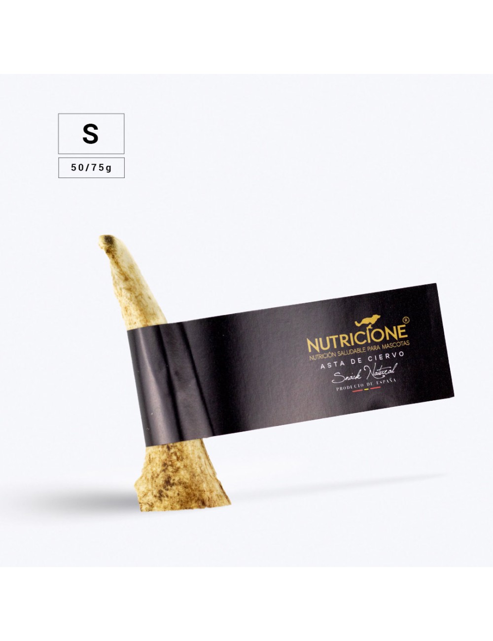 S-Snack Asta de ciervo natural para perros.