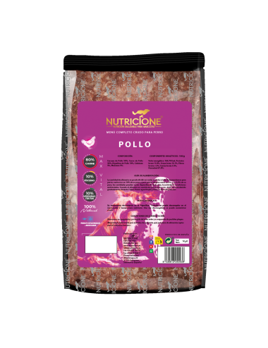 Menú BARF Pollo 1kg